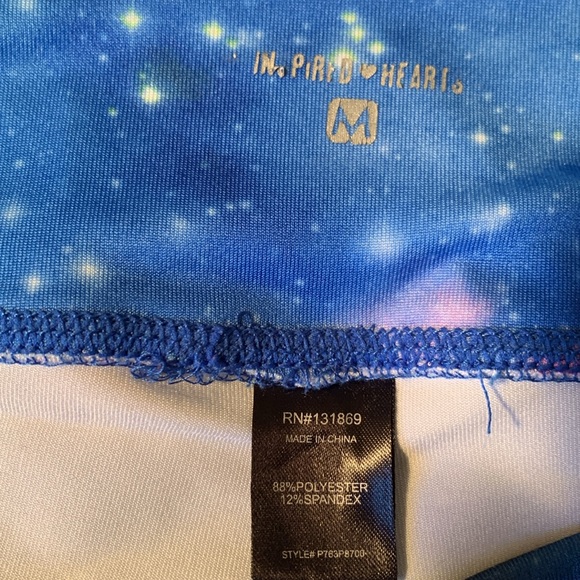 Cosmic/space print leggings M - Picture 2 of 4